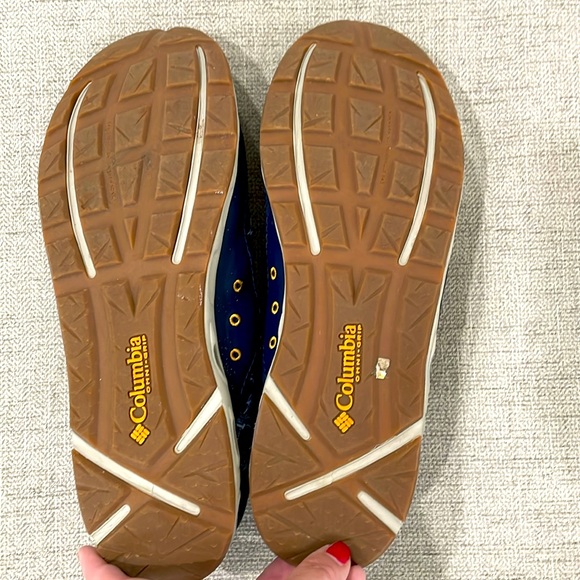 Columbia PFG Bahama Vent Laced Relax Boat Shoe, Navy - Picture 7 of 9